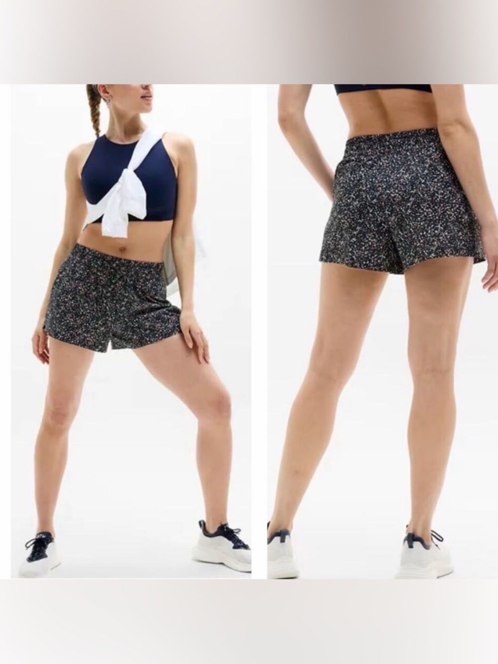 Athleta High Waisted Weekender Shorts